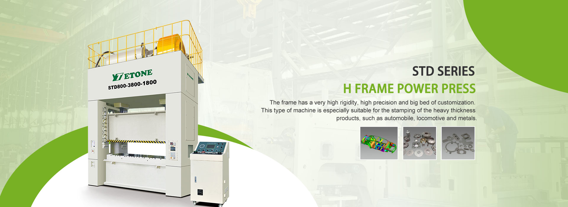 H Frame Power Press
